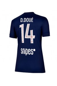 Fotbalové Dres Paris Saint-Germain Desire Doue #14 Dámské Domácí Oblečení 2025-26 Krátký Rukáv
